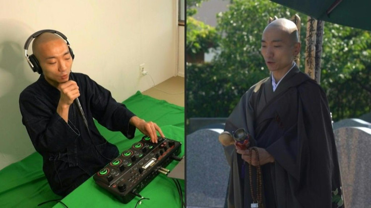 Yogetsu Akasaka, a Japanese musician and formally trained Buddhist monk, has become a hit online with tracks marrying religious chanting and beatboxing.