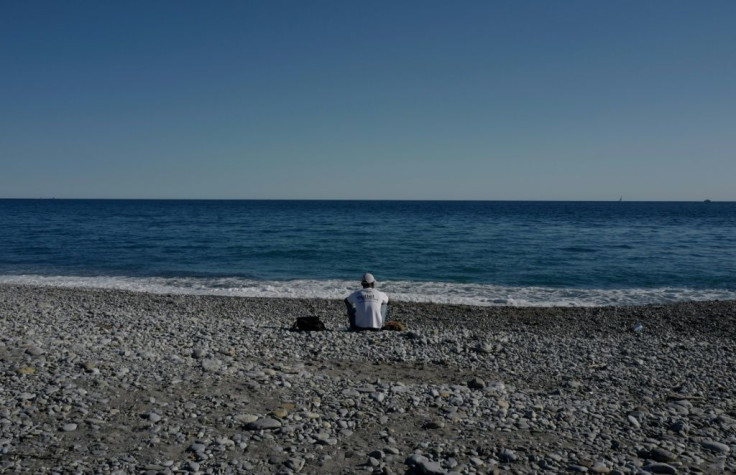 Many migrants passing through Ventimiglia have nowhere to sleep but the beach