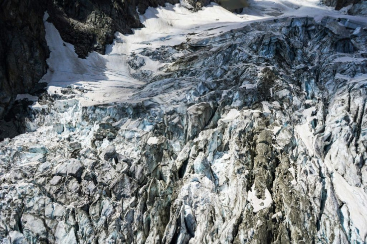 75 people have been evacuated from the valley below the glacier