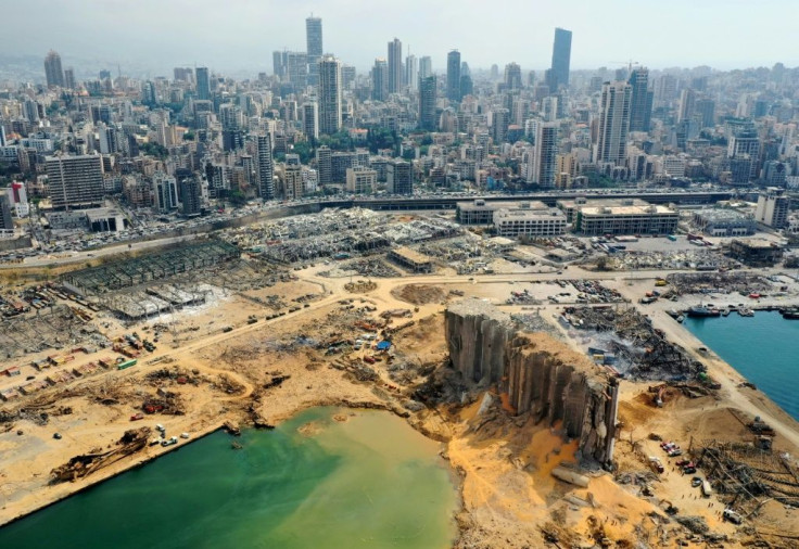 Beirut's port has been reduced to an enormous scrapyard