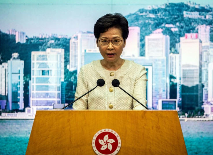 Beijing has slammed US sanctions against Chinese and Hong Kong officials, including city leader Carrie Lam, over what Washington has called an assault on the territory's freedoms