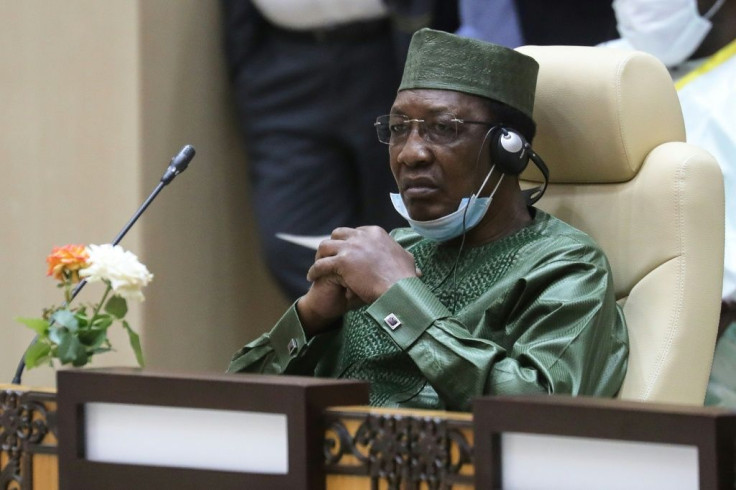 Chad President Idriss Deby (pictured June 2020) said his country will "have this Boko Haram phenomenon for a long time yet"
