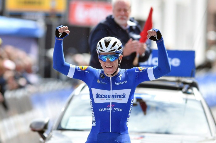 Tribute: Belgian rider Remco Evenepoel of Deceuninck - Quick-Step