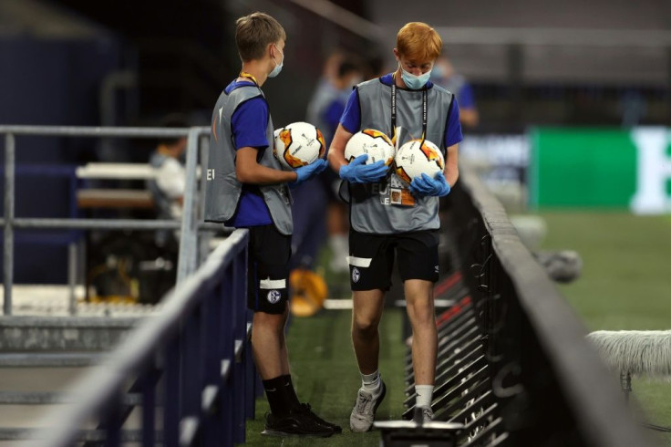 Ball boys will be required to wear masks at all times