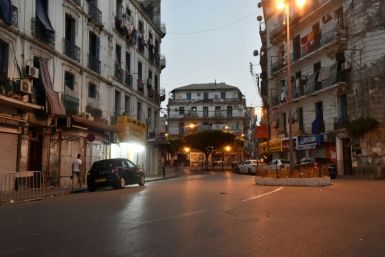 Algeria's capital Algiers during a curfew at the end of June aimed at preventing the spread of COVID-19