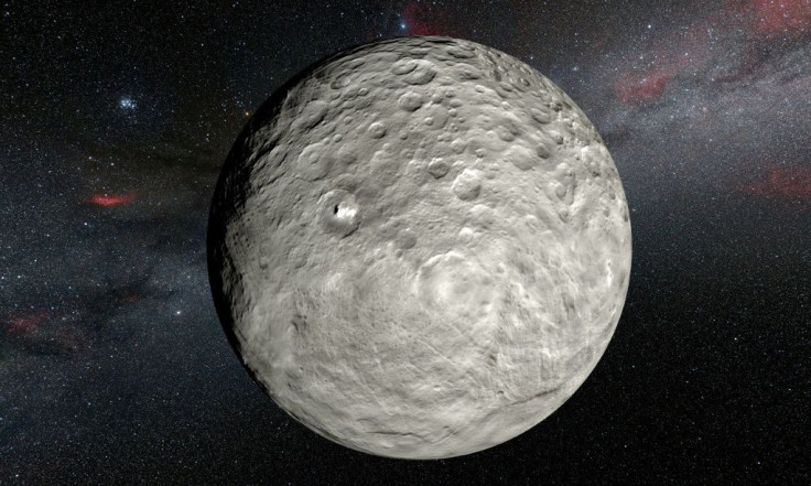 Ceres is the largest object in the asteroid belt between Mars and Jupiter and has its own gravity