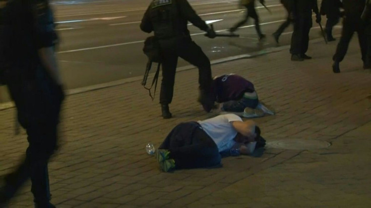 IMAGESThousand of protesters take to the streets of the Belarus capital Minsk for a second night of post-election rallies, where police fired rubber bullets and tear gas to quash protests against a disputed weekend presidential election which handed a six