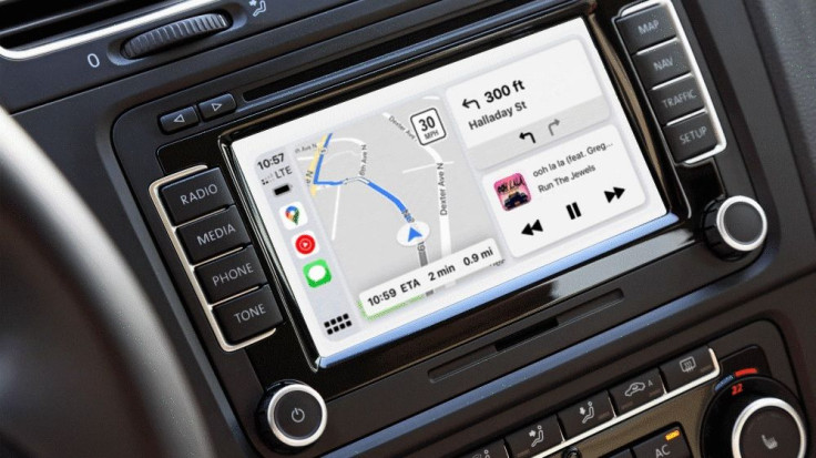 Google Maps on CarPlay Dashboard