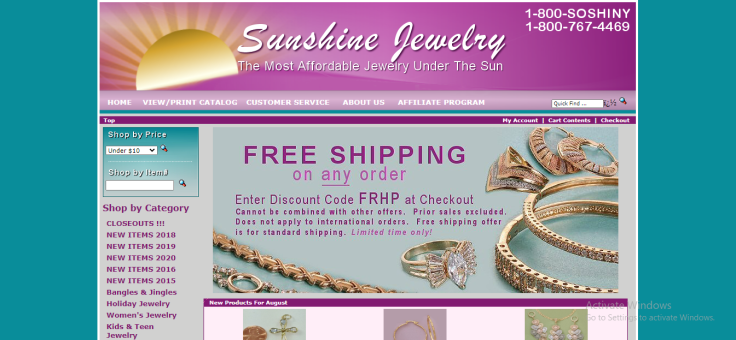 Sunshine Jewelry