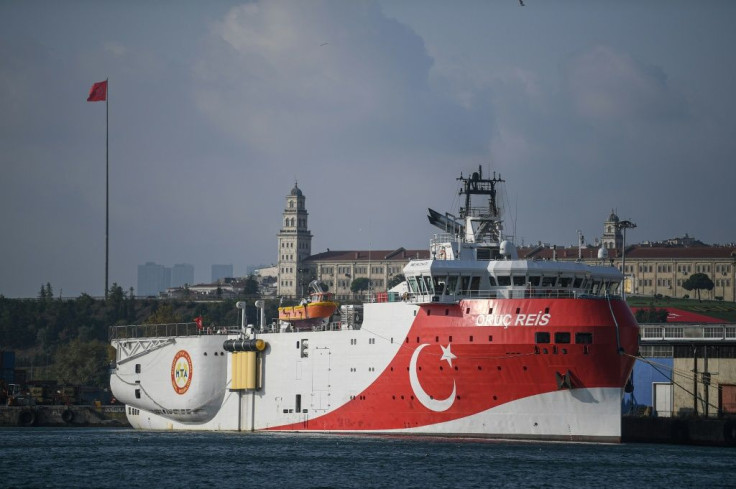 Turkey has dispatched a research vessel for exploration off a Greek island, heightening tensions over disputed maritime rights