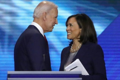 California Senator Kamala Harris endorsed former vice president Joe Biden in March after dropping out of the White House race