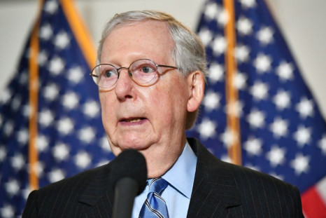 Mitch McConnell poured cold water on hopes US lawmakers will reach an agreement on a new stimulus any time soon, fanning concerns about the world's number-one economy