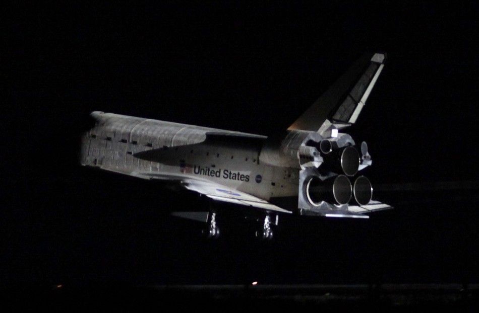 NASA Space Shuttle Endeavour Final Landing