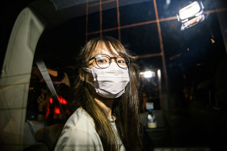 Prominent Hong Kong democracy activist Agnes Chow, 23, was among those arrested
