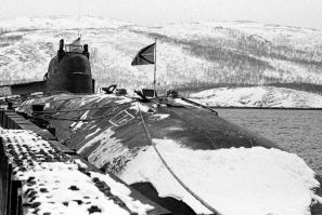 Russia's Kursk submarine, launched in 1994, sank in the Barents Sea on August 12, 2000