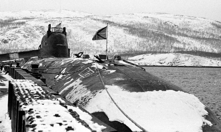 Russia's Kursk submarine, launched in 1994, sank in the Barents Sea on August 12, 2000