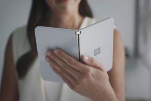 The Surface Duo, an Android-powered folding handset, puts Microsoft back into the smartphone market
