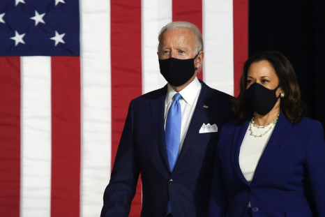 Kamala Harris sought to tap into the nationwide upheaval over police violence and racial disparities as she and Joe Biden launched their joint White House campaign