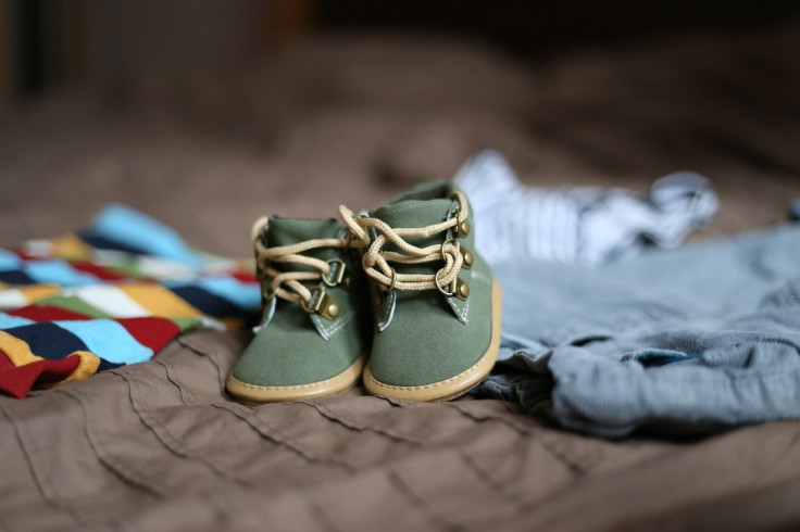 Shoes of a baby