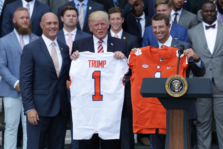 Donald Trump Dabo Swinney Clemson