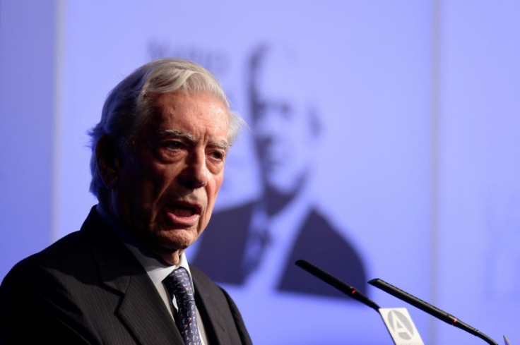 Peruvian writer and 2010 Nobel Literature Prize winner Mario Vargas Llosa, pictured in 2016, was the first recipient of the Romulo Gallegos in 1967