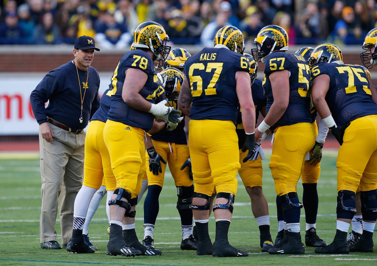 Jim Harbaugh Michigan Football