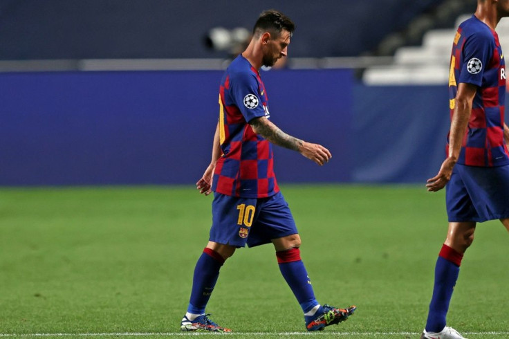 Lionel Messi endured one of the worst nights of his Barcelona career