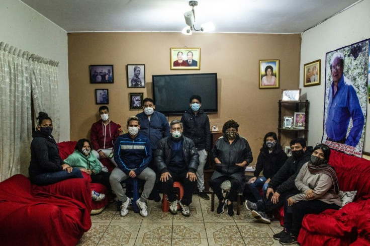 There were 17 members of the Diaz family living together in the same house but five died of COVID-19 and another four remain in hospital