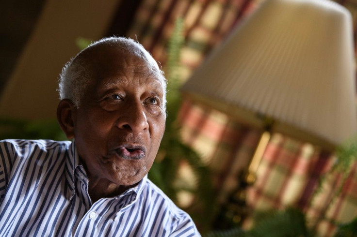 Dan Smith, 88, represents a living link to the nation's dark past: his father Abram was born a slave, 157 years ago