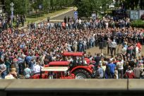 Workers from the Minsk tractor plant (MTZ) walked off the job in solidarity with the Belarusian opposition protesters