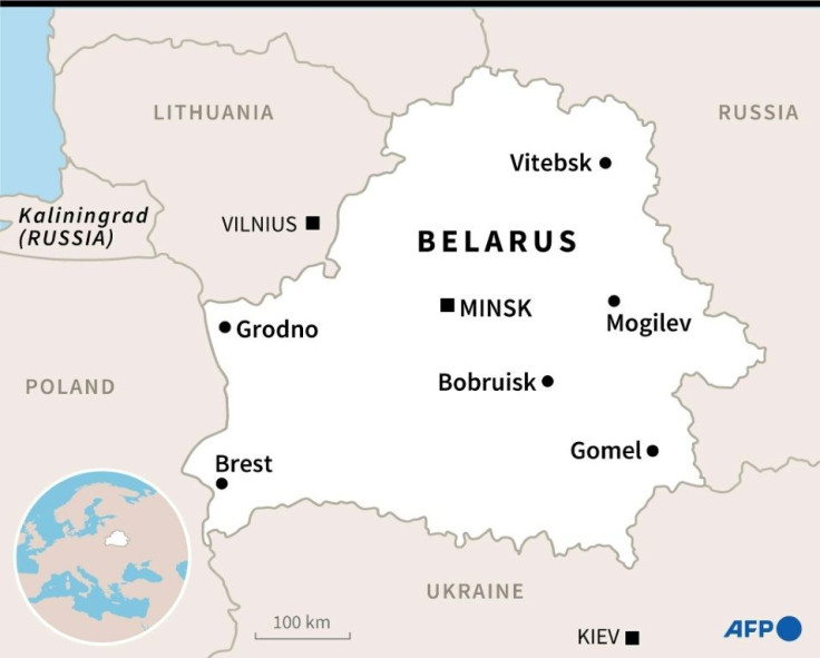 Map of Belarus