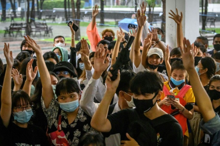 Thailand has seen near-daily demonstrations against the government recently