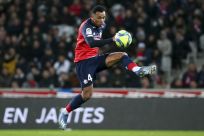 Gabriel dos Santos Magalhaes of Lille during the Ligue 1 match between Lille OSC (LOSC) and Olympique Lyonnais (Lyon, OL)