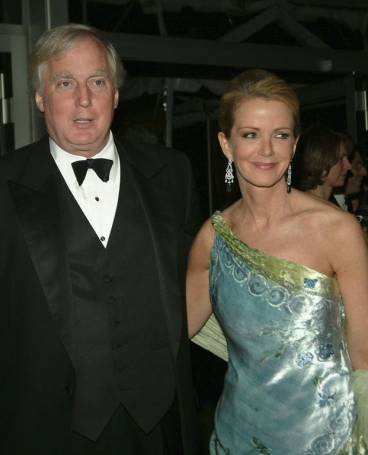 Robert Trump (pictured with his first wife Blaine in 2005)  was fiercely loyal to his older brother