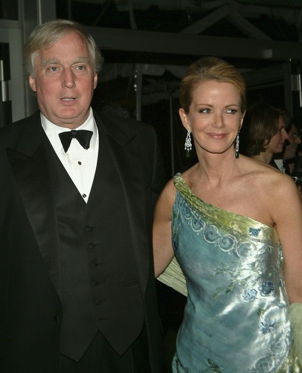 Robert Trump (pictured with his first wife Blaine in 2005) was fiercely loyal to his older brother