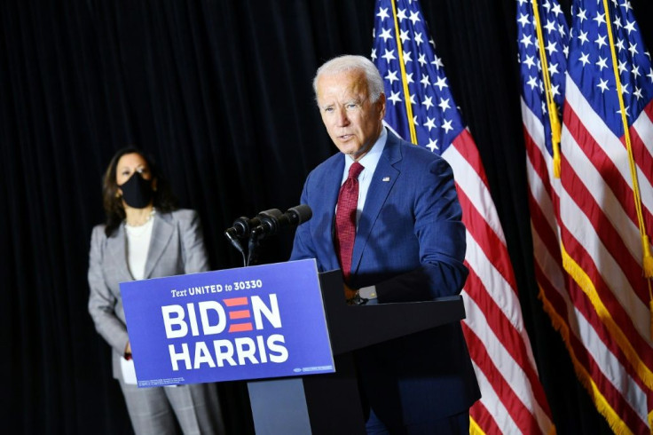 Joe Biden and his newly named running mate Kamala Harris will be the focus of the Democrats' virtual convention starting August 17