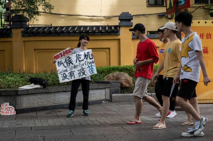 Ou believes the Chinese public are either ignorant or dismissive of the climate crisis, but she still hopes to build a youth movement, like her idol Thunberg