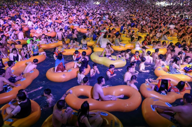 The Wuhan Maya Beach Water Park is offering half price discounts for female visitors