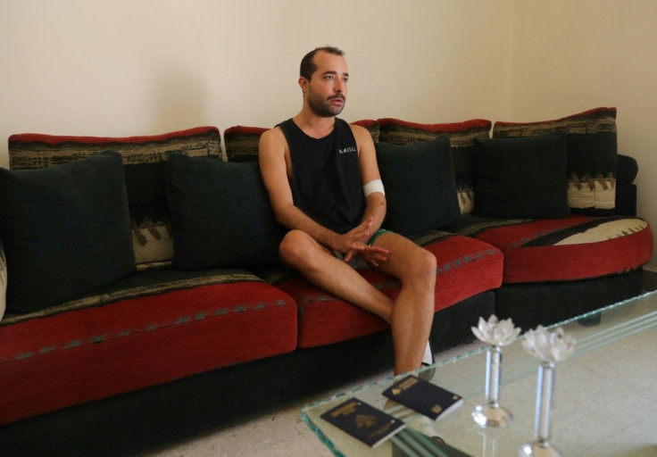 Sharbel Hasbany, a 29-year-old makeup artist, is determined to leave Lebanon, having resisted his mother's pleas to do so for years
