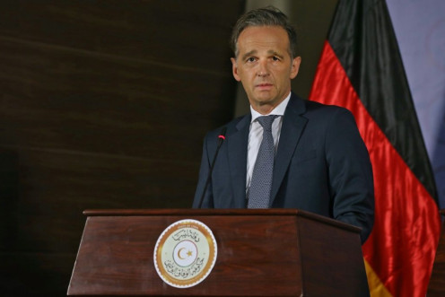 German Foreign Minister Heiko Maas in Tripoli warned of a 'deceptive calm' in Libya