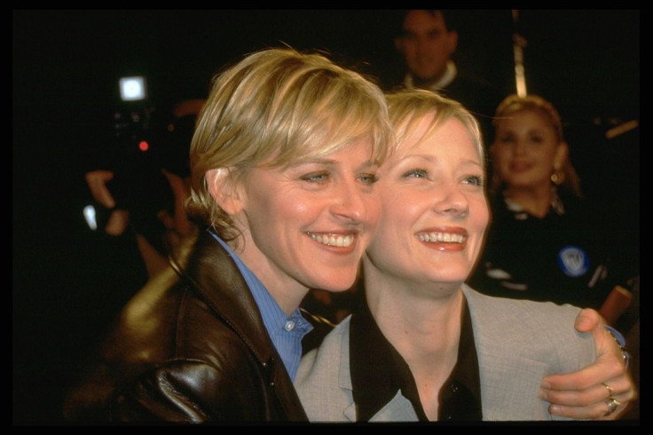 Anne Heche and Ellen DeGeneres