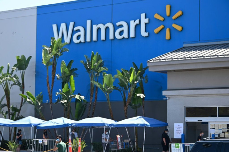 Walmart reported strong earnings behind higher sales at US stores, with consumers shopping less frequently, but spending more at each visit