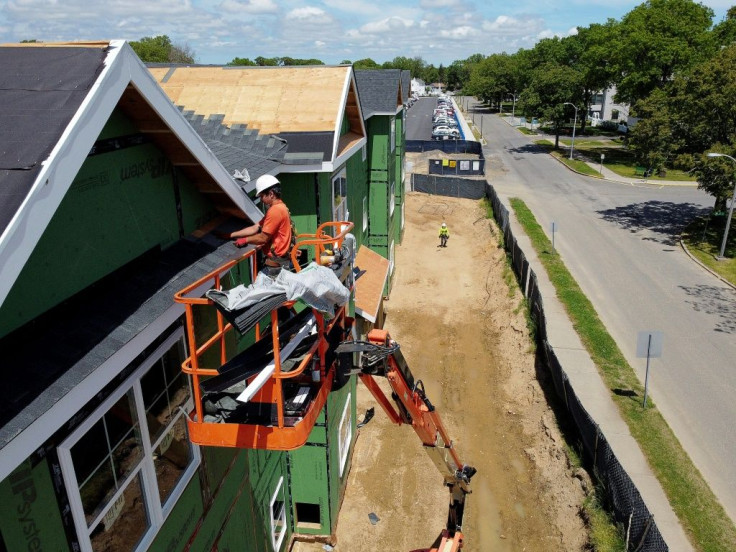 US home construction surged in July, with apartment buildings jumping nearly 57 percent