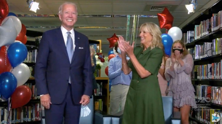Former vice president Joe Biden was formally nominated to be the Democratic presidential candidate