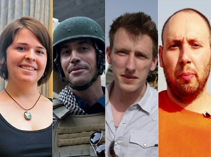 (From left) Kayla Mueller, James Foley, Peter Kassig and Steven Sotloff were all victims of the Islamic State group