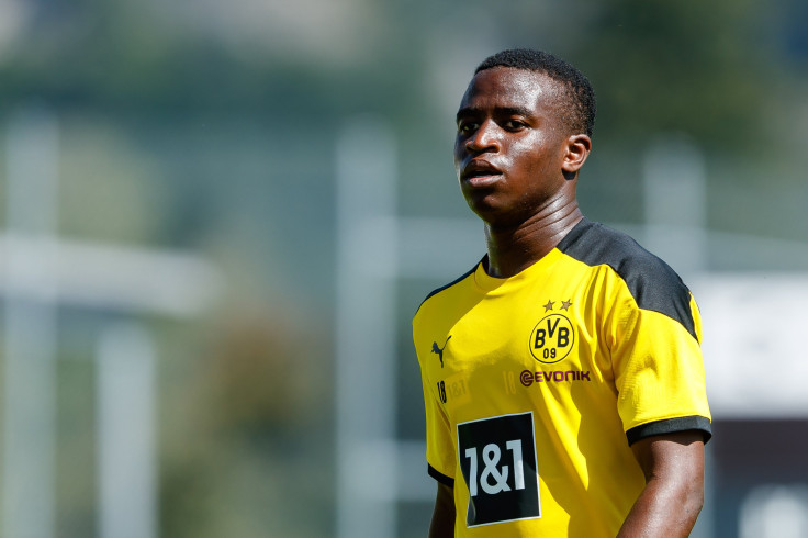 Youssoufa Moukoko of Borussia Dortmund 