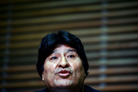Former president of Bolivia Evo Morales, pictured in February 2020, is accused of having an alleged sexual relationship with a minor