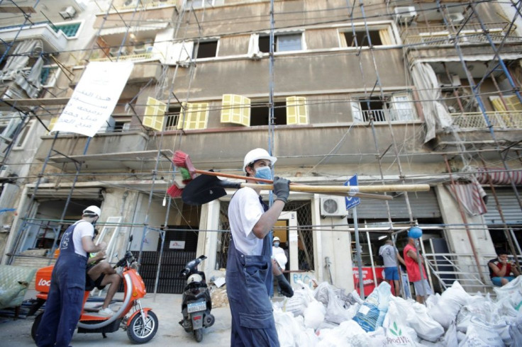 The explosion earlier this month caused structural damage to many homes in Beirut