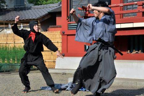 In a crime worthy of the legendary ninja, a safe containing more than $9,500 has been stolen from a Japanese museum dedicated to the martial arts experts