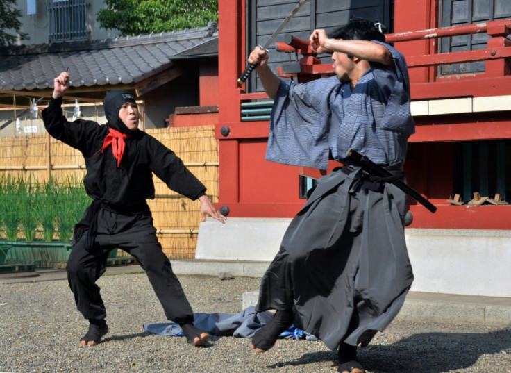 In a crime worthy of the legendary ninja, a safe containing more than $9,500 has been stolen from a Japanese museum dedicated to the martial arts experts